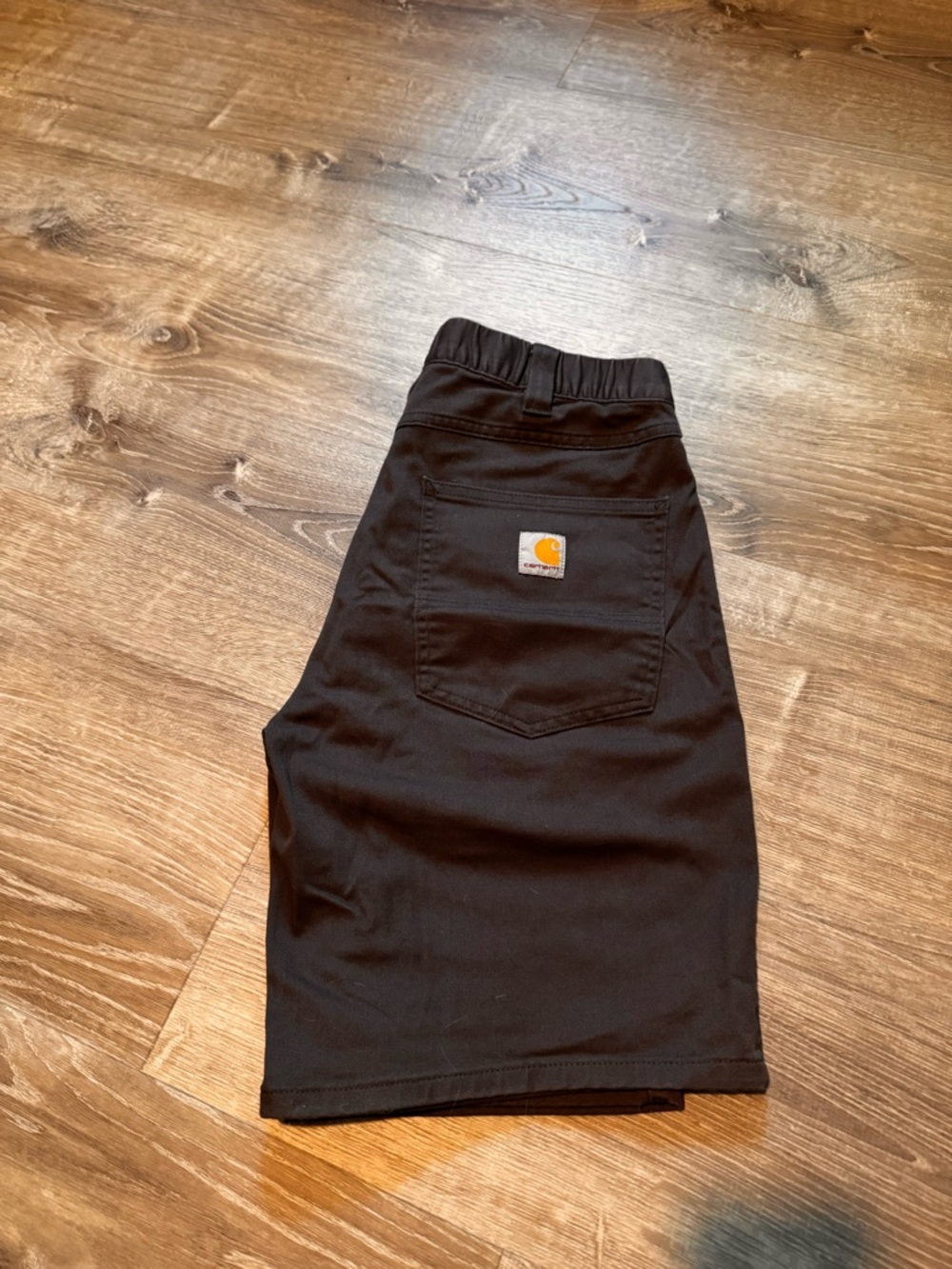 Carthartt dark gray shorts, relaxed fit,